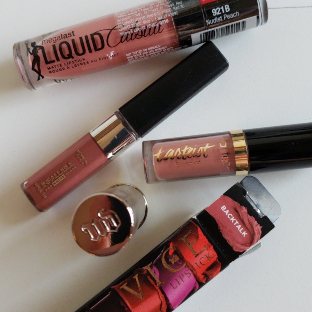 UD + Tarte + Nude Lippie Bundle + Maybelline + W&W